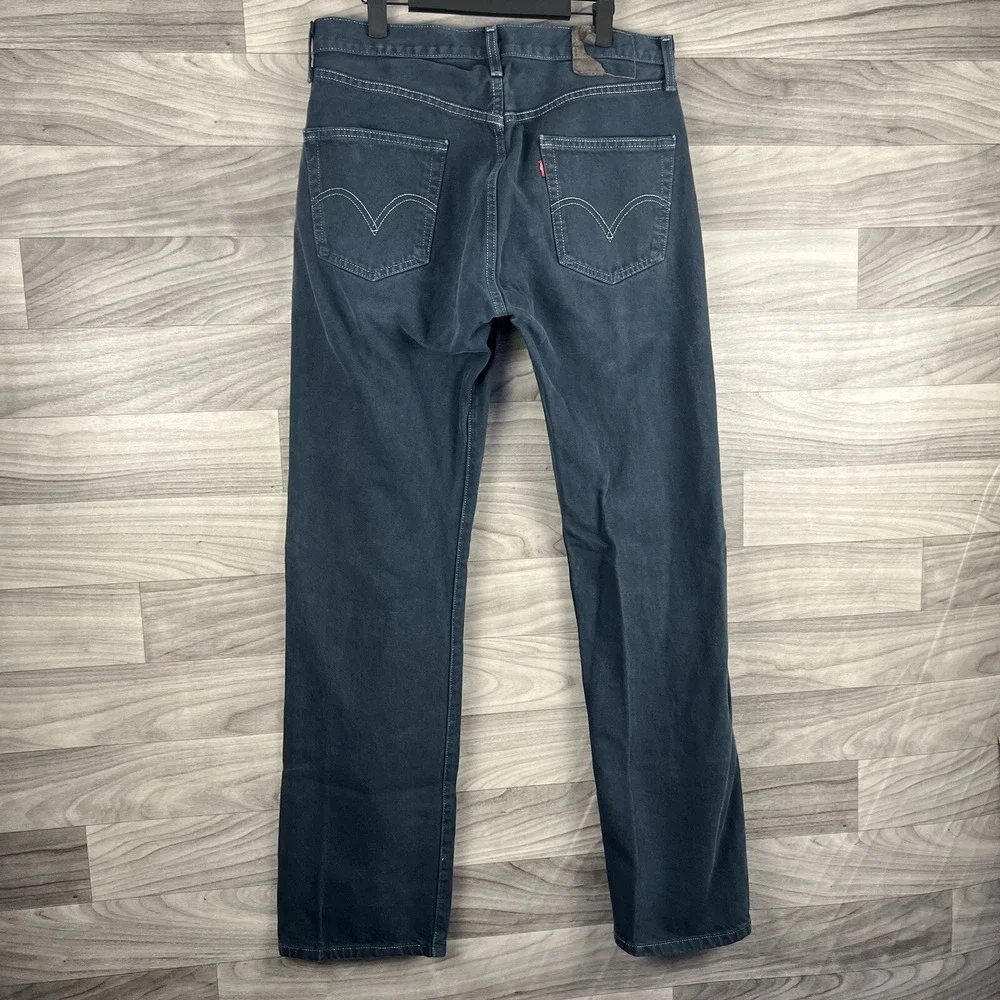 VTG Levi's Jeans Mens 34W 34L Green‎ Button Fly 90s RedTab Y2K Classic Denim